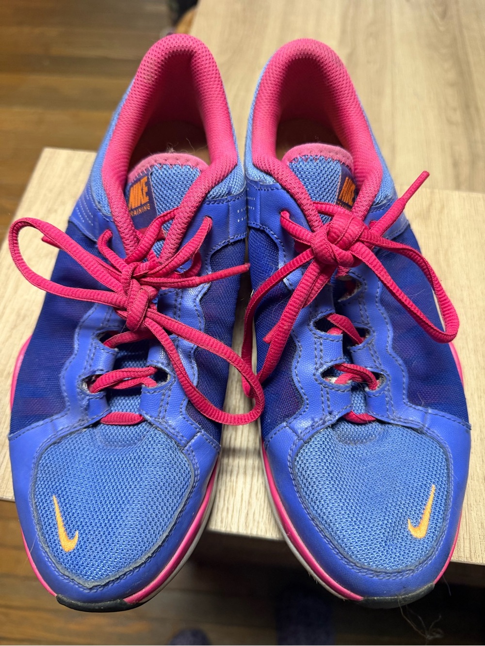 Nike Purple and Hot Pink Trainers